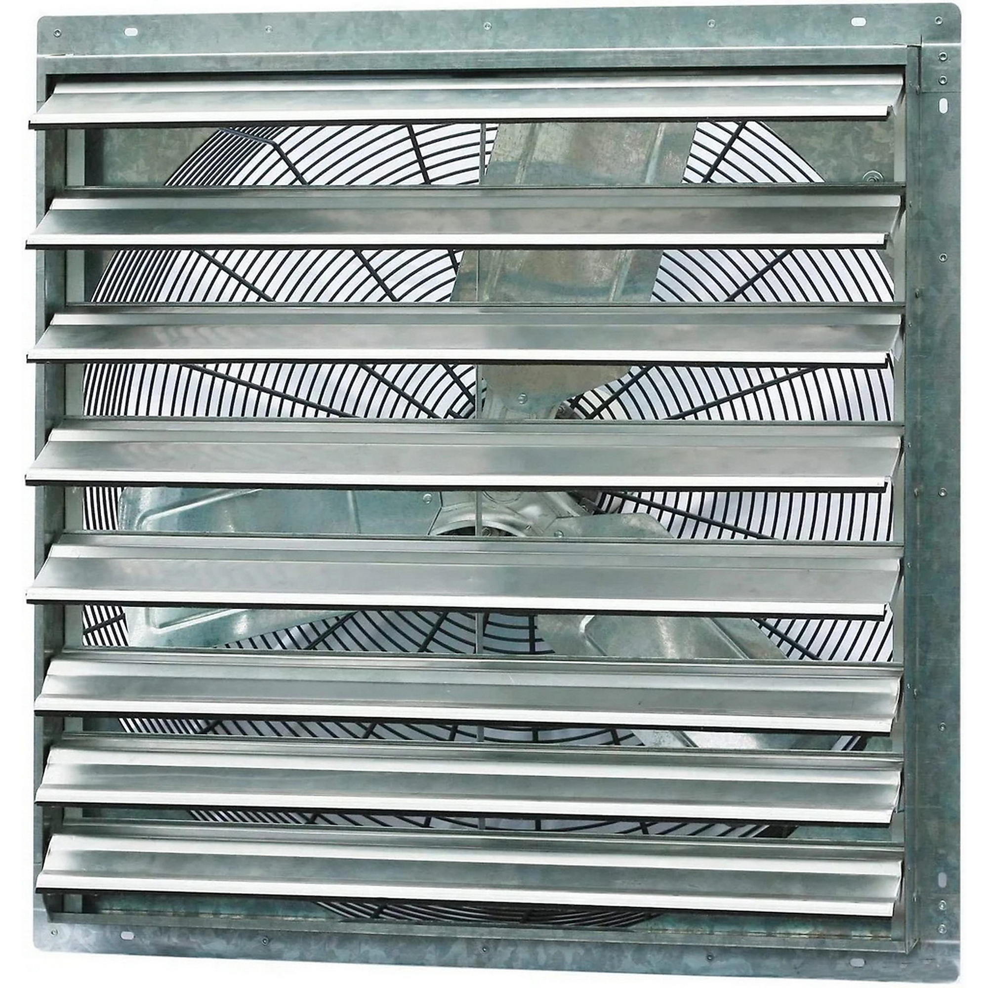 Dr. Infrared Heater iLIVING Shutter Exhaust Fan — 30in., Single Speed, Wall-Mounted, Aluminum Blades, Model# ILG8SF30S